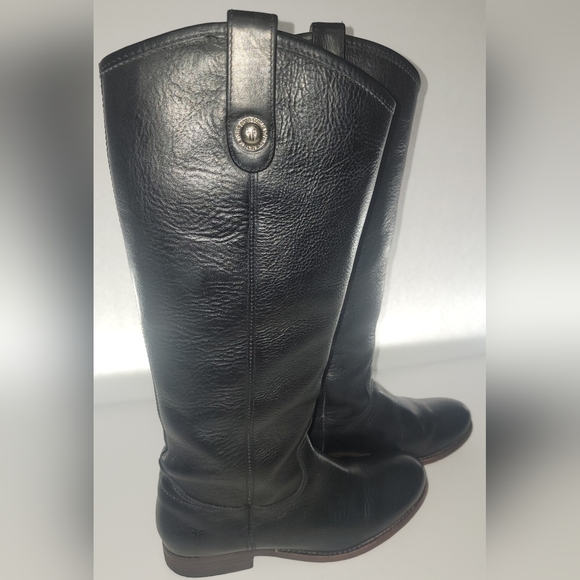 Frye Shoes - FRYE Boots ~Melissa Double Sole Tall Equestrian Leather Western Riding Boot